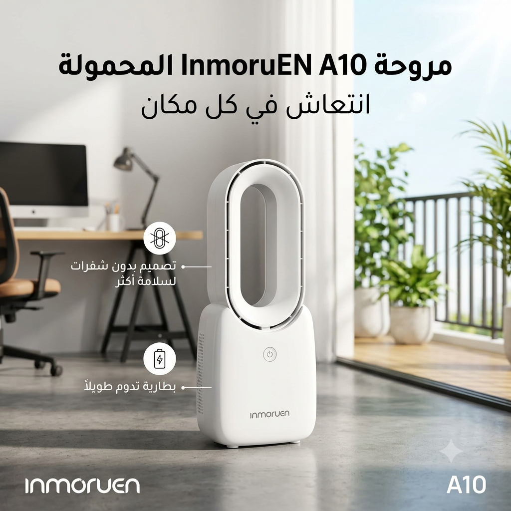 مروحة InmoruEN A10 Portable Fan